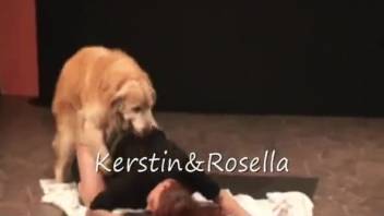 Ideal naked bestiality video featuring a horny mature woman craving sex