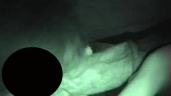Evening animal sex clip featuring an awesome manual stimulation
