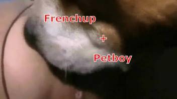 Obedient girl receives internal cumshot from an alluring beast