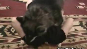 Steamy sex session with an extremely mature curvy vixen