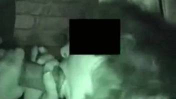 Evening beast encounter video featuring intense deep throat oral sex