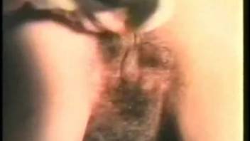 Hot canine tonguing snatch and getting super filthy