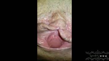 Webcam babe being pounded by a freaky pale beast