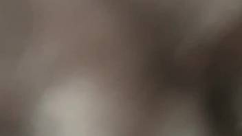 Guy savoring point-of-view rubbing with his hot pup