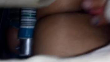Intimate sex video featuring an aroused white bitch