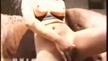 Alluring horses starring in a twisted zoo clip