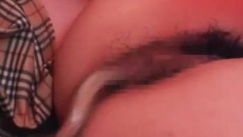 Energized Asian slut combine lesbian oral porn with dirty zoophilia